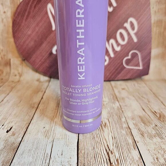 Keratherapy Totally Blonde Violet Toning Shampoo - 10.1 oz - Picture 2 of 4